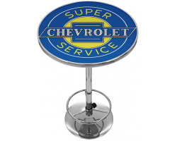 Chevrolet Chrome Pub Table - Super Service