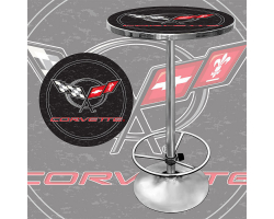 Corvette C5 Pub Table - Black
