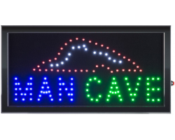 Man Cave LED Sign With Animation