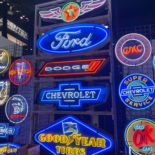 5 Foot Dodge Neon Sign 
