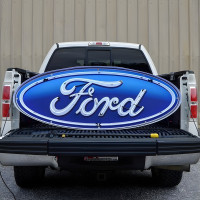 Ford Blue Oval Logo Neon Sign - 60" x 23"