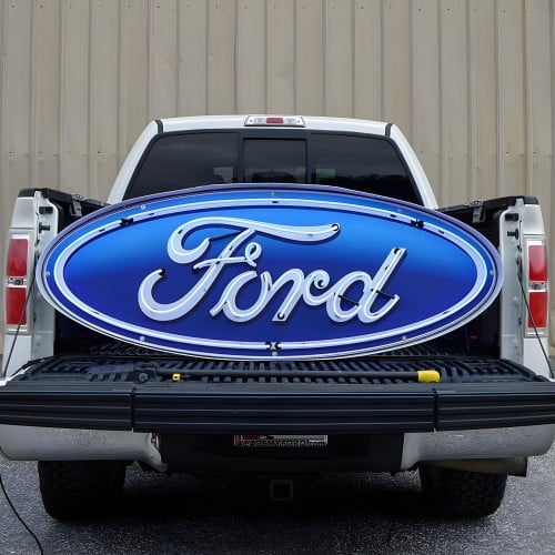 5 Foot Ford Oval Neon Sign 