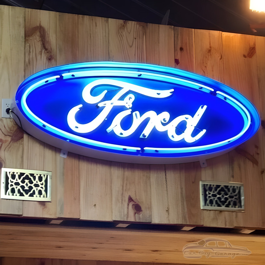5 Foot Ford Oval Neon Sign 5 Foot Ford Oval Neon Sign