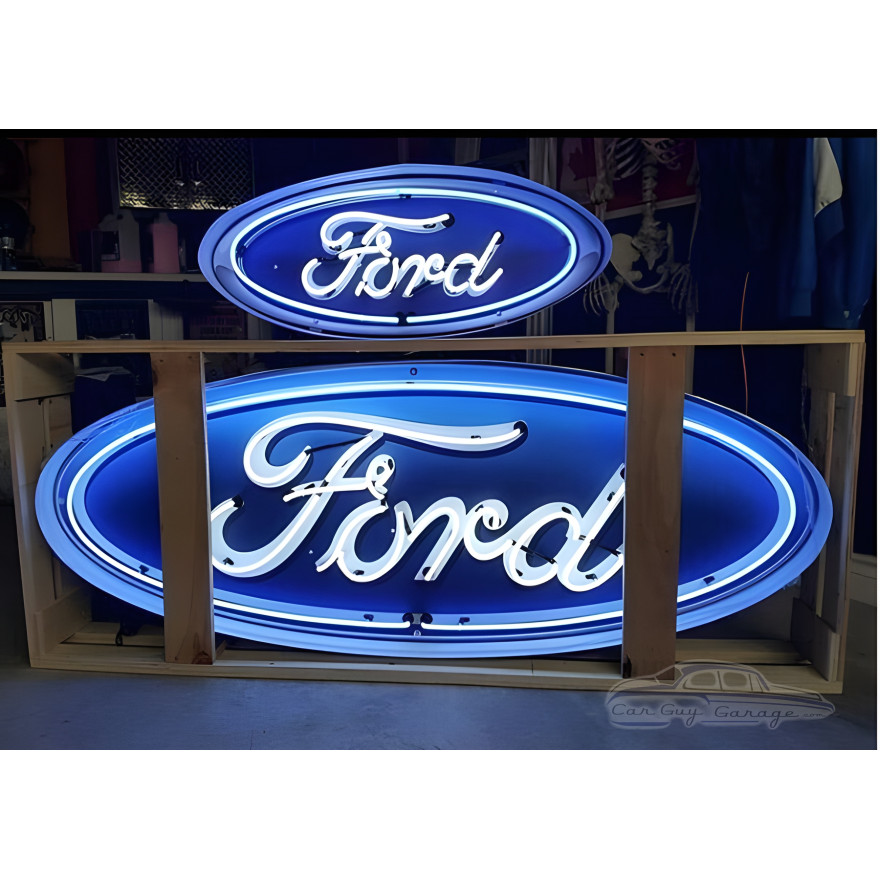 5 Foot Ford Oval Neon Sign 5 Foot Ford Oval Neon Sign