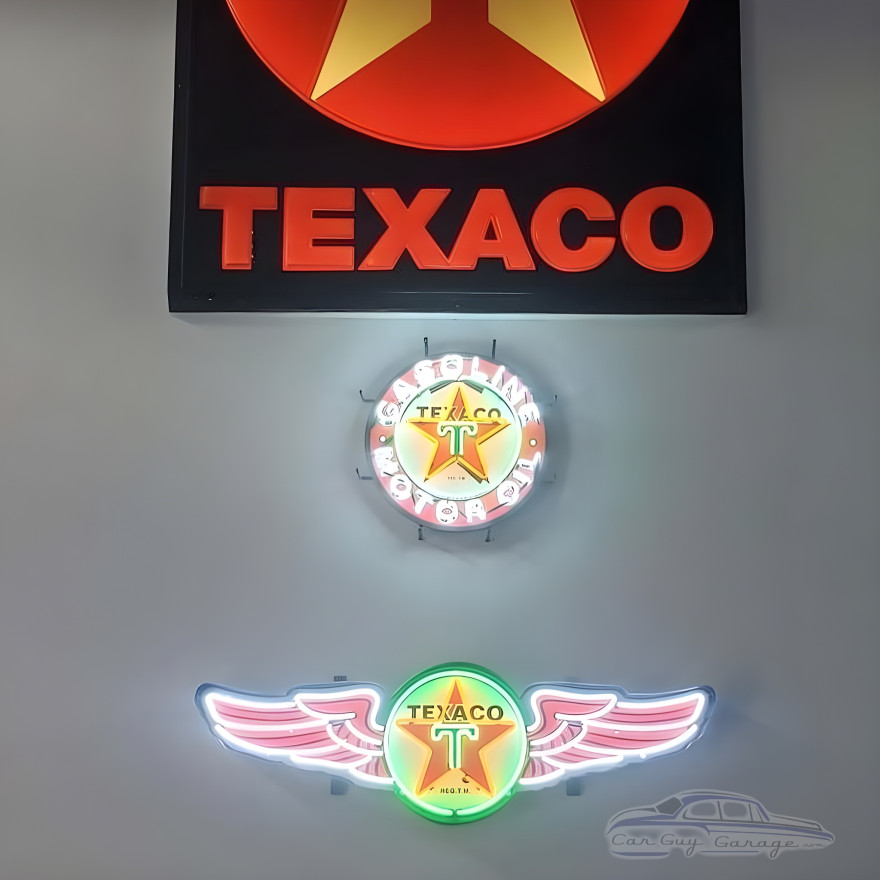 5 Foot Texaco Wings Neon Sign 5 Foot Texaco Wings Neon Sign