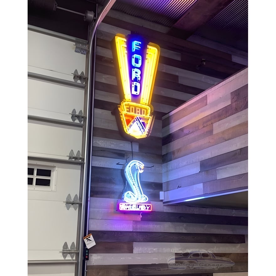 Ford Jubilee Crest Neon Sign Ford Jubilee Crest Neon Sign