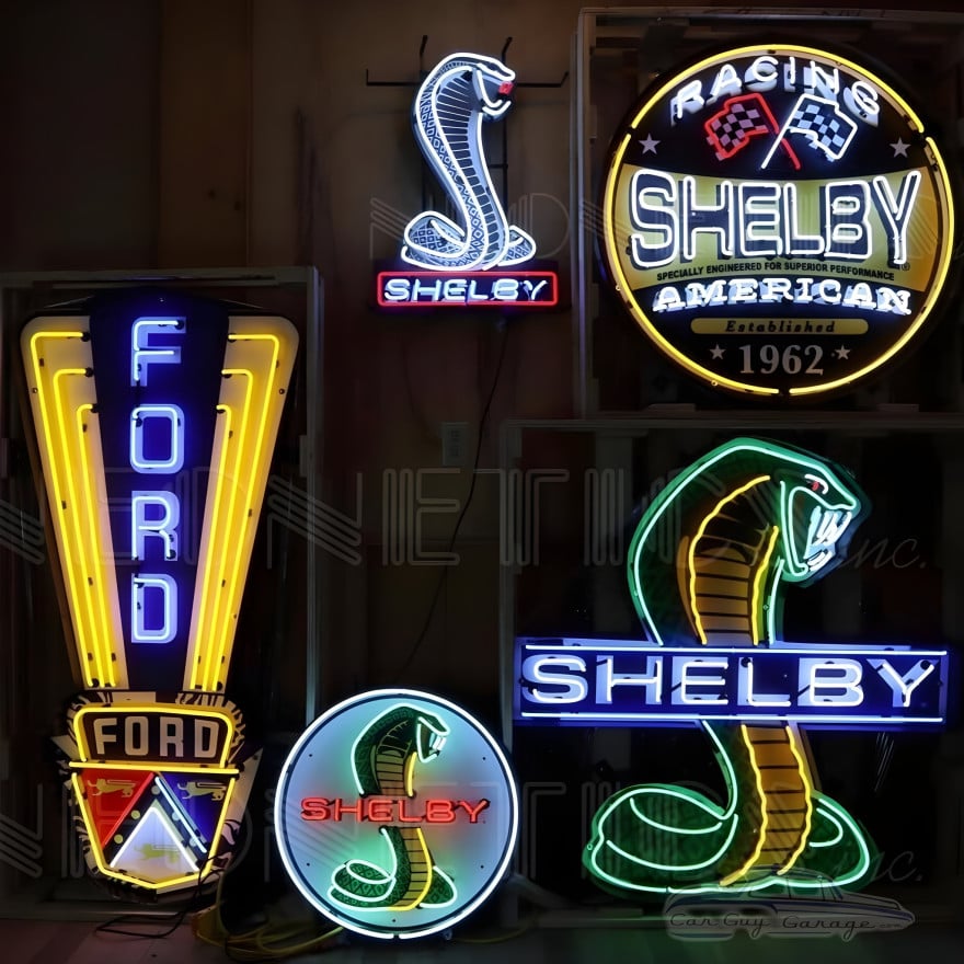 Ford Jubilee Crest Neon Sign Ford Jubilee Crest Neon Sign