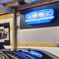 Chevy Camaro Z/28 Front Grille Neon Sign - 60" x 22"