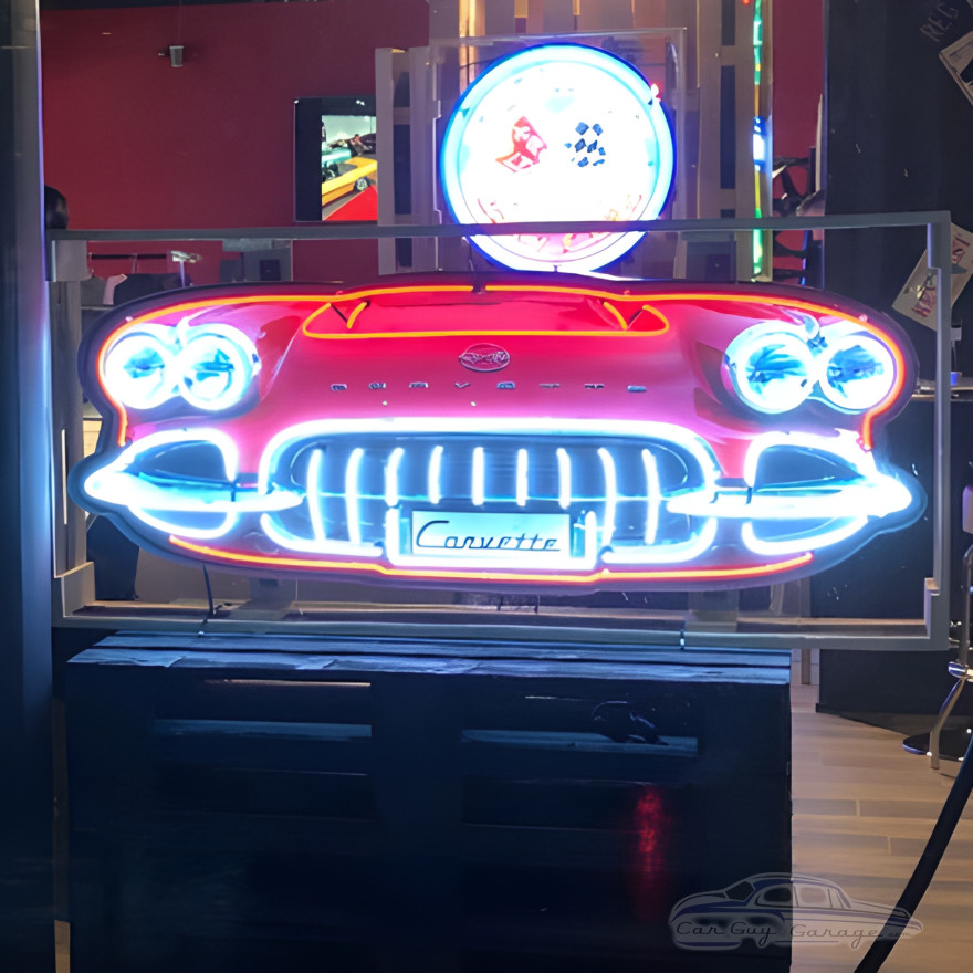 Corvette C1 Grill Neon Sign Corvette C1 Grill Neon Sign