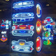 Ford Mustang Grill Neon Sign Ford Mustang Grill Neon Sign