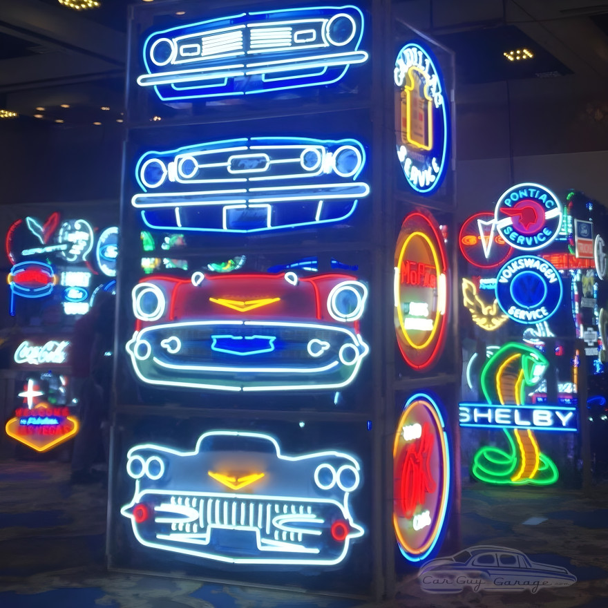 Ford Mustang Grill Neon Sign Ford Mustang Grill Neon Sign