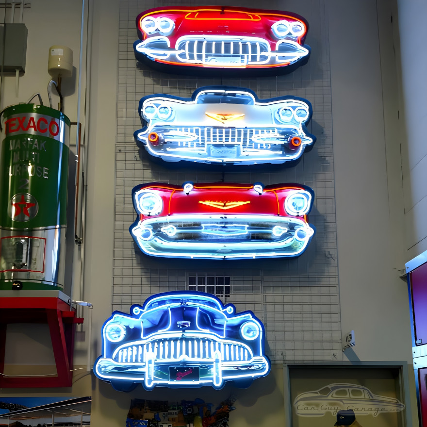 57 Chevy Bel Air Grill Neon Sign 57 Chevy Bel Air Grill Neon Sign