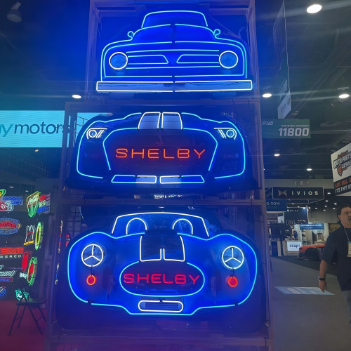 Shelby Cobra Grill Neon Sign
