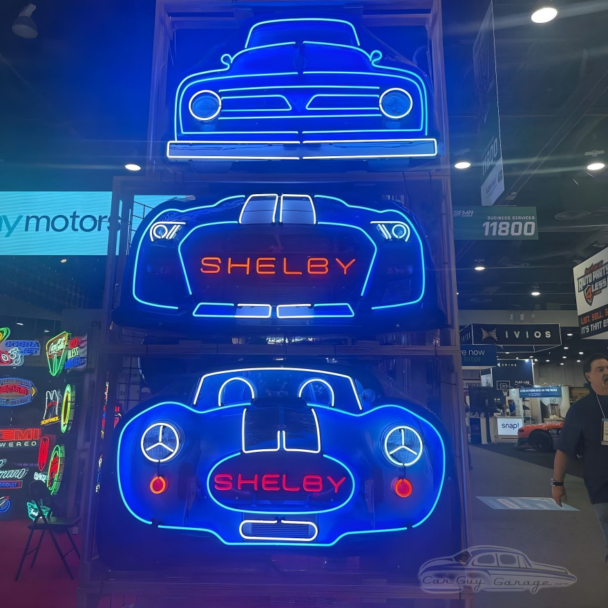 Shelby Cobra Grill Neon Sign Shelby Cobra Grill Neon Sign