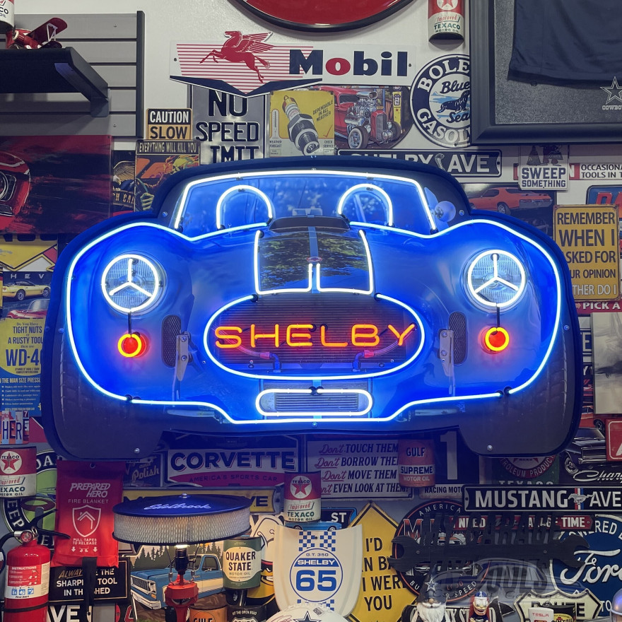 Shelby Cobra Grill Neon Sign Shelby Cobra Grill Neon Sign