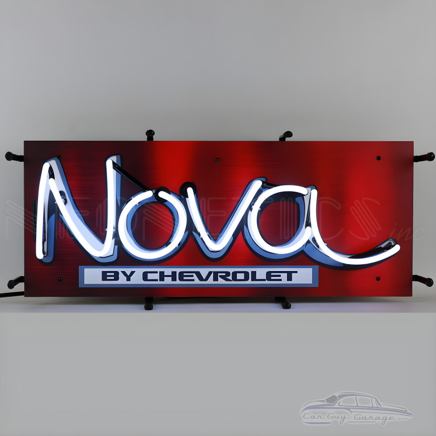 Nova By Chevrolet Neon Sign Nova By Chevrolet Neon Sign