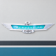 Ford Thunderbird Sign - 1957 Emblem 14-Gauge Steel