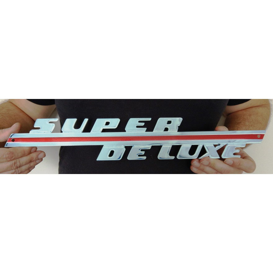 1946 Ford Super Deluxe Emblem Sign 1946 Ford Super Deluxe Emblem Sign