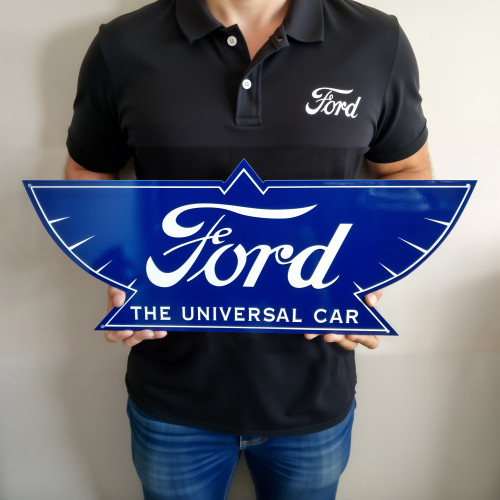 Ford Metal Sign 1912 The Universal Car Wing Wall Art