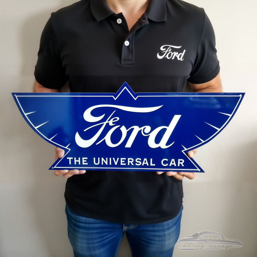 Ford Metal Sign 1912 The Universal Car Wing Wall Art