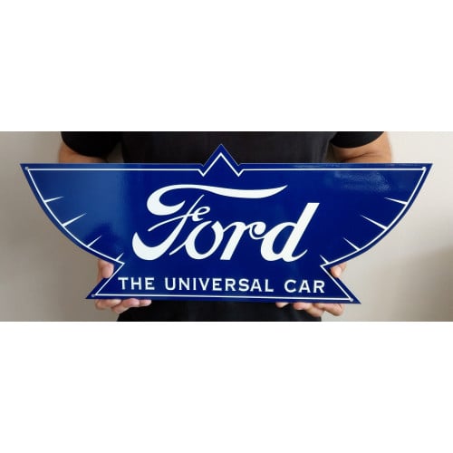 1912 Ford Universal Car Emblem Sign