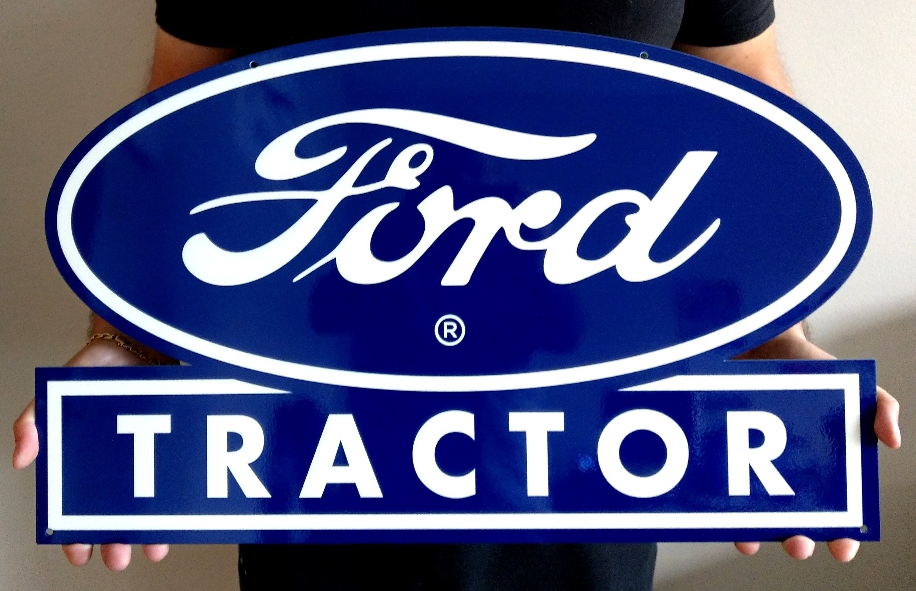 Ford Tractor Blue Sign