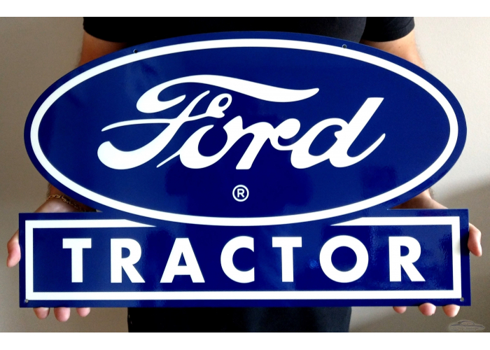 Ford Tractor Blue Sign