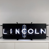 Lincoln Logo Neon Sign - 27" x 10"
