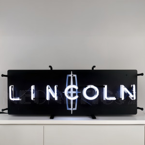 Lincoln Logo Neon Sign - 27" x 10"