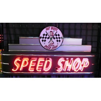 Fat Boys Speed Shop 48" Wide Neon Sign