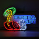 Cobra Jet Burnout Neon Sign - 30" x 21"