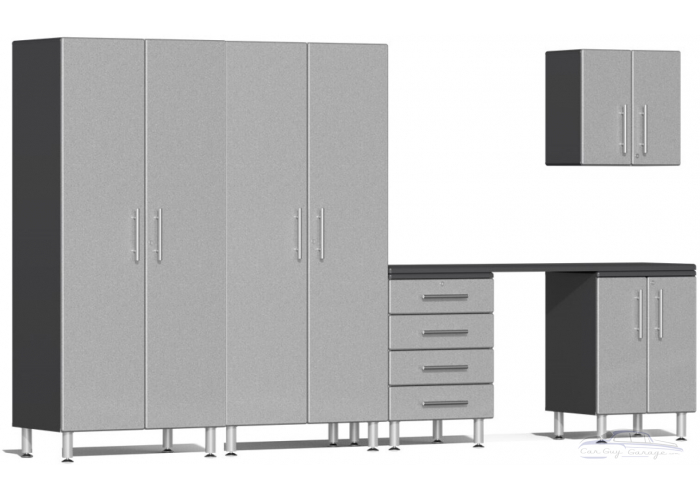 Silver Modular 6 Piece Kit with Workstation