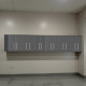 Grey Modular 6-Piece Lockable Wall-Mounted Garage Cabinet Set