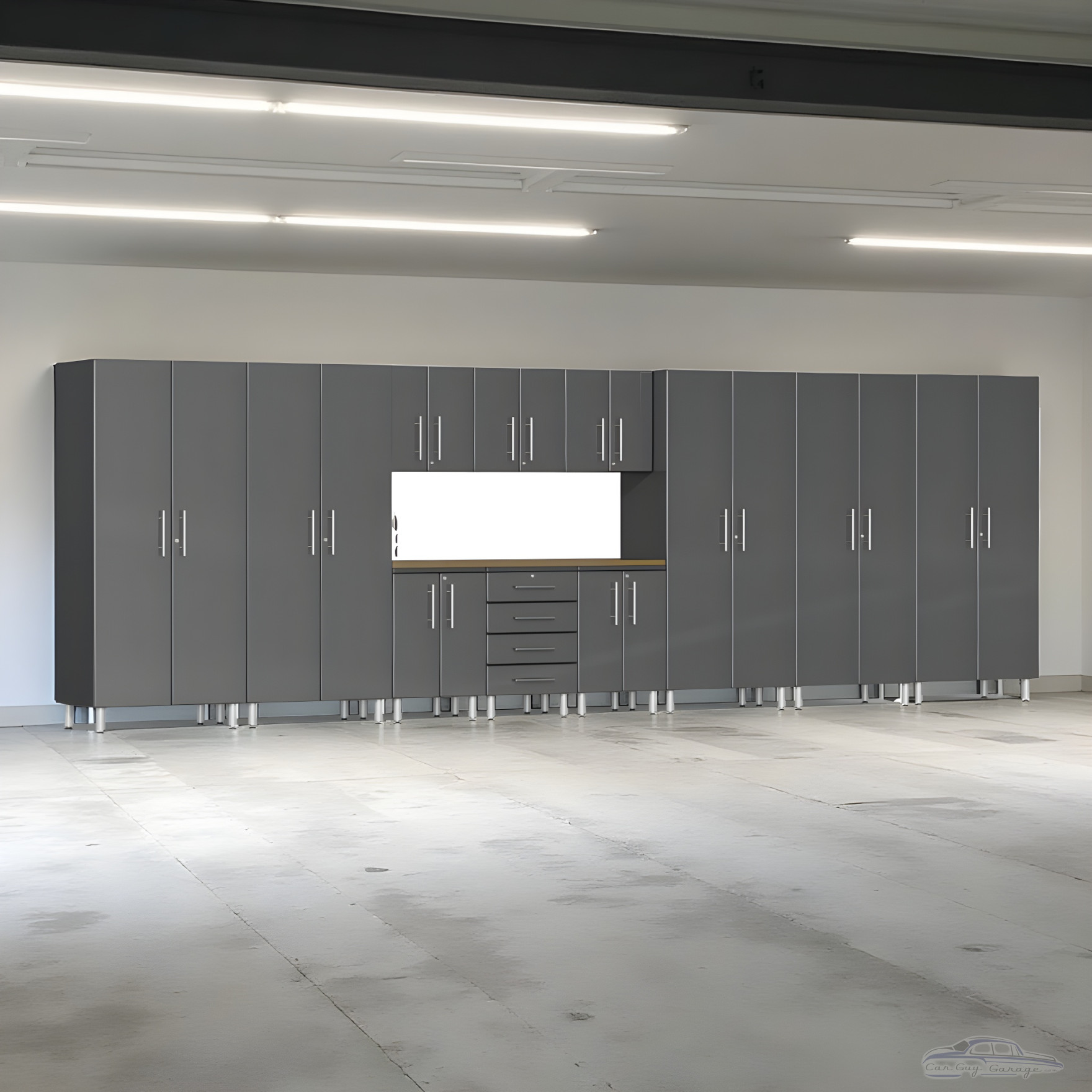 Grey Modular 12 Piece Set - Ultimate Garage Storage Solution
