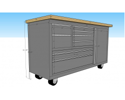 Custom Tool Box Workbench