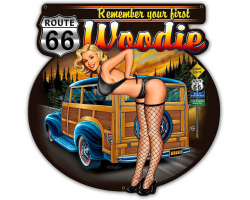Woodie 2 Sign - 30" x 30"
