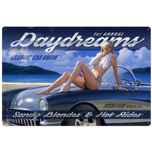 Daydreams XL Metal Sign - 36" x 24"