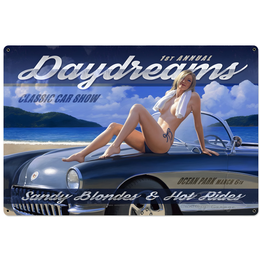 Daydreams XL Metal Sign - 36" x 24"