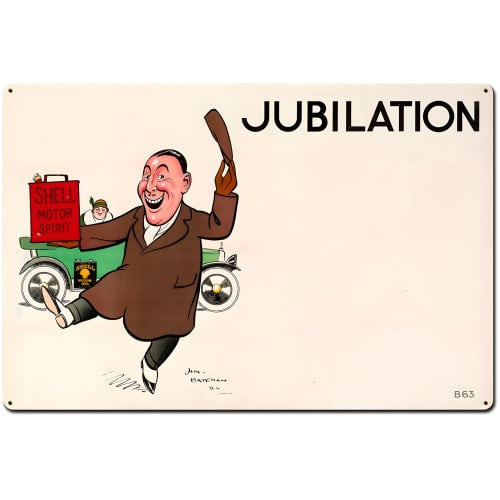 Shell Motor Oil Jubilation Metal Sign - 36" x 24"