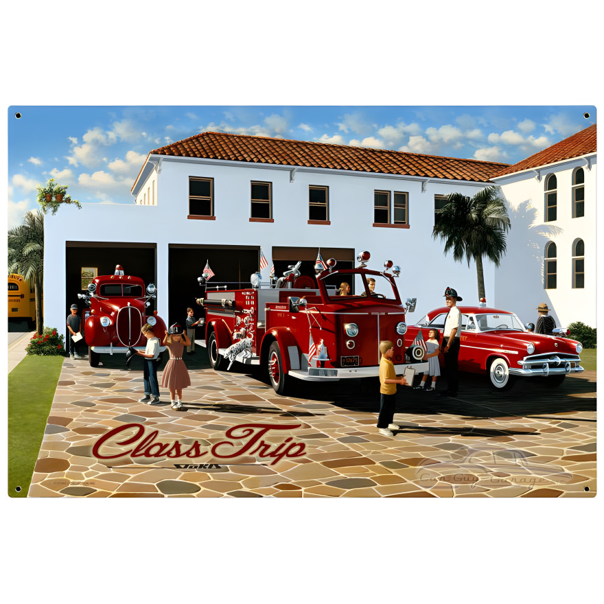 Class Trip Metal Sign - 36" x 24"