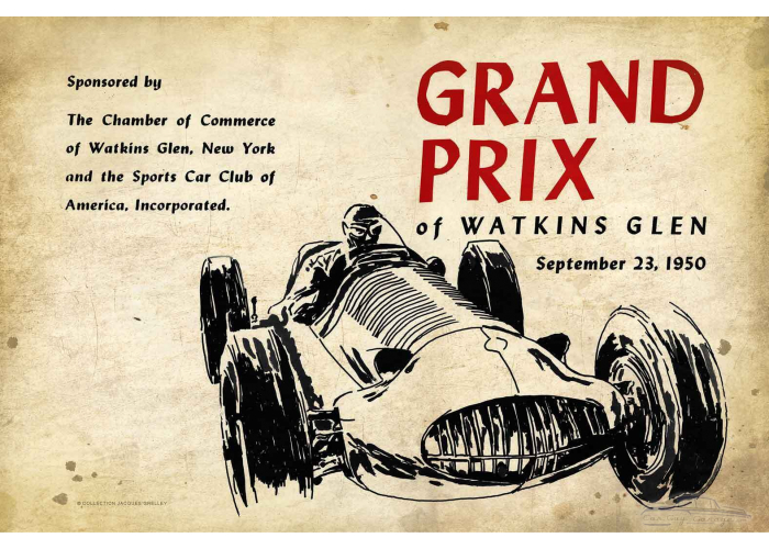 Watkins Grand Prix Metal Sign - 36" x 24"