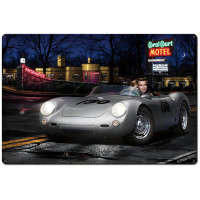 No Tell Motel Metal Sign - 36" x 24"