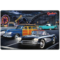 Cyclone Racer Metal Sign - 36" x 24"