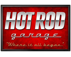 Hot Rod Garage Metal Sign - 36" x 24"