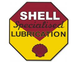 Shell Specialized Metal Sign - 28" x 28" Custom Shape
