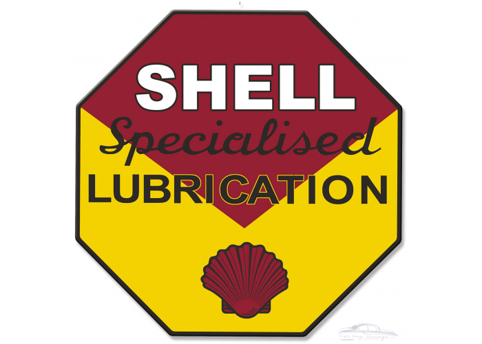 Shell Specialized Metal Sign