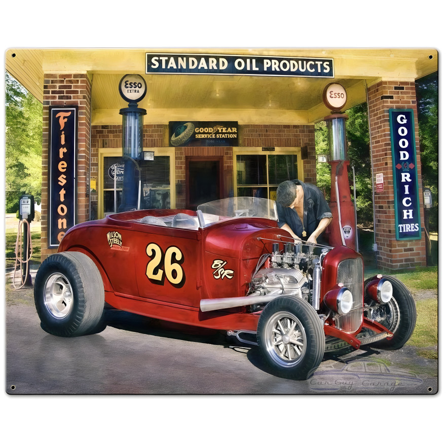 Tinkering Metal Sign - 30" x 24"