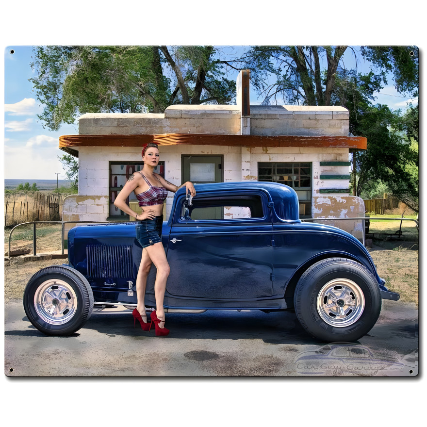 Wild in the Country Metal Sign - 30" x 24"