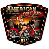 American Dream Metal Sign - 24" x 21"