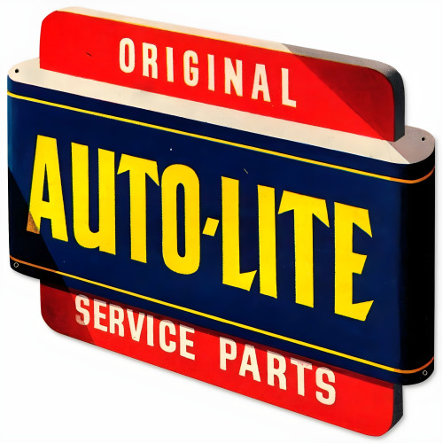 Auto-Lite Metal Sign - 20" x 20"